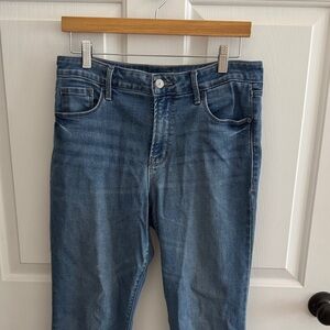 Old Navy 12  Women's Power Slim Straight Leg High Rise Jeans